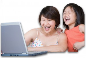 motherDaughterLaptopFacingLeft